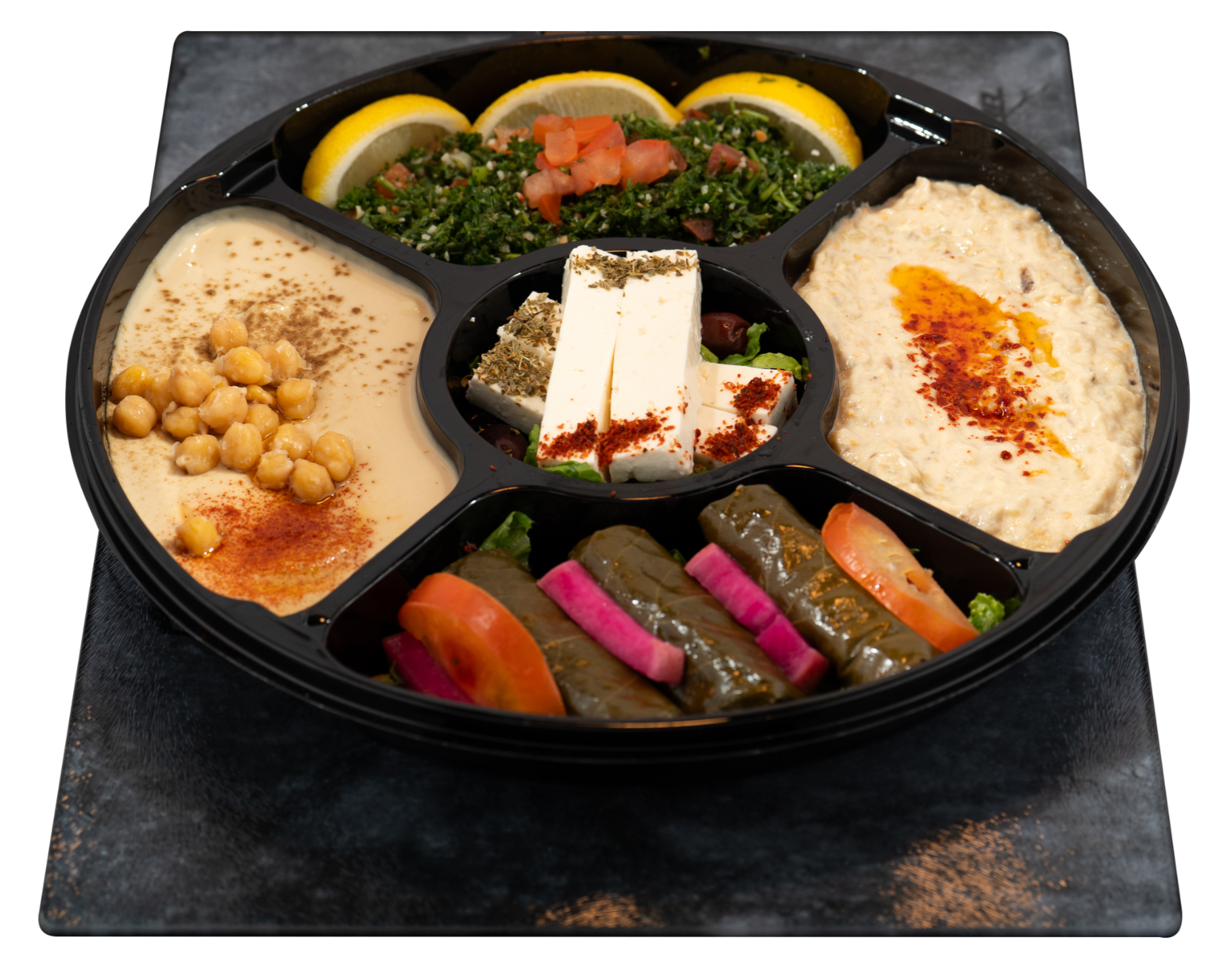 Arranged Food and Objects