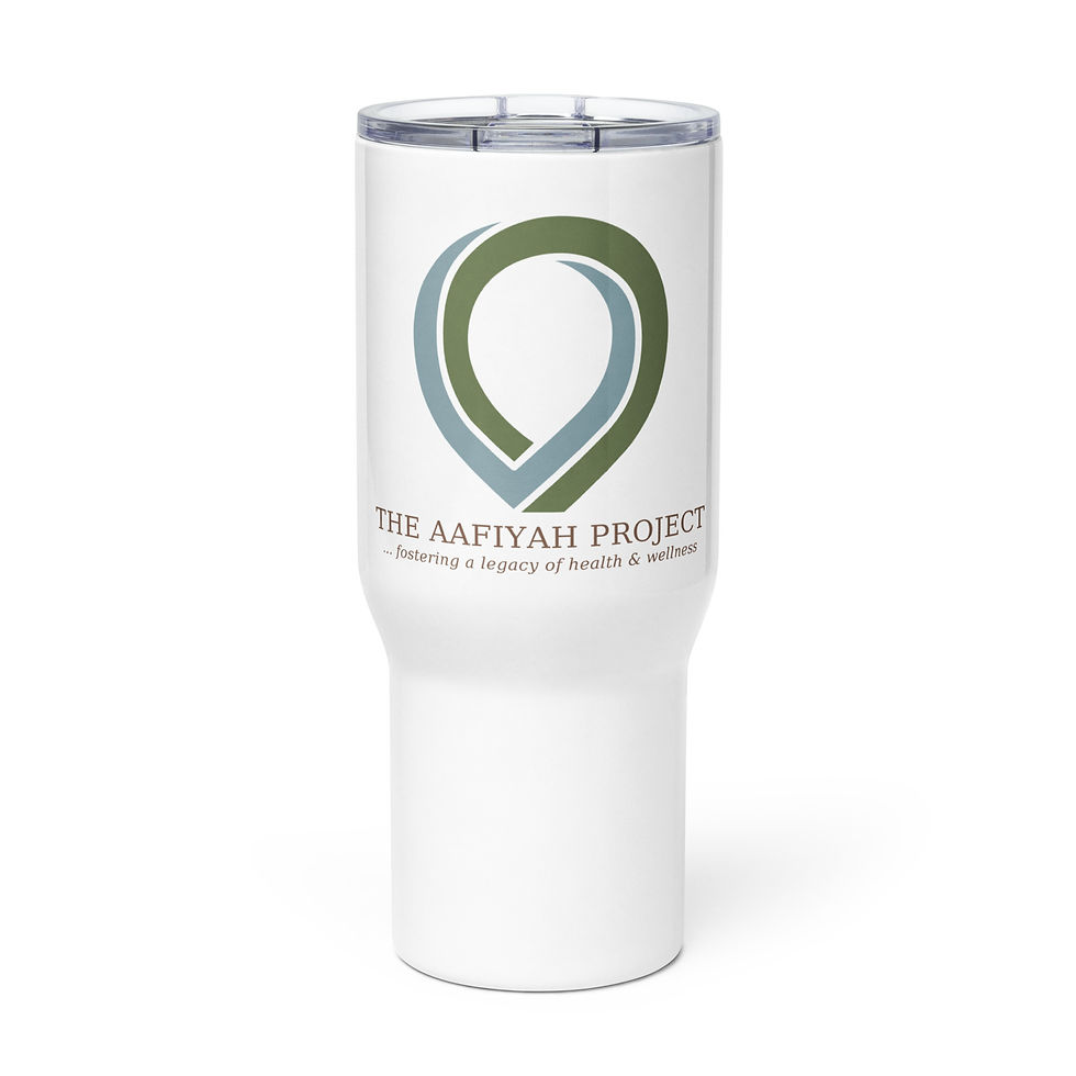 Thumbnail: AAFIYAH Travel mug with a handle
