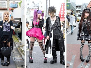 Visual Kei Jfashion subculture outfit ideas, japanese subculture fashion