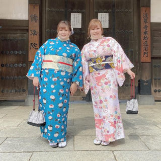 Rent a plus size Kimono in Tokyo