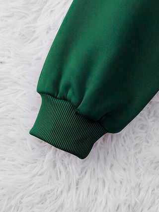 Shein Plus Size Curve Green Sweatshirt California