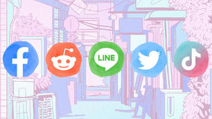 social media in Japan