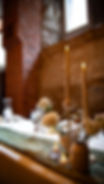 table setting at Chateau Rive | The Flour Mill | Spokane, WA