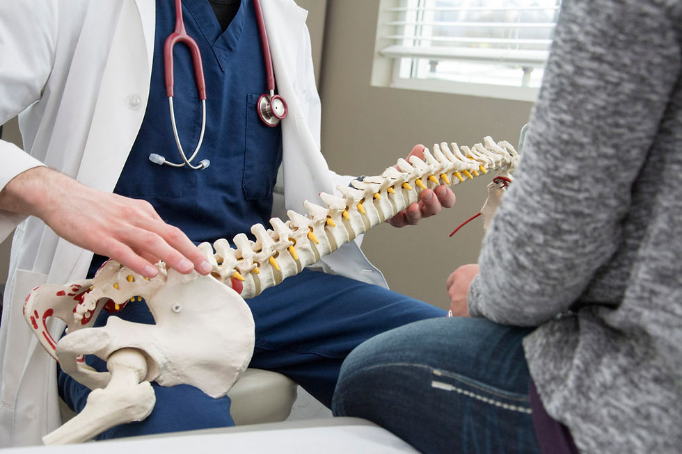 Spine care appointment