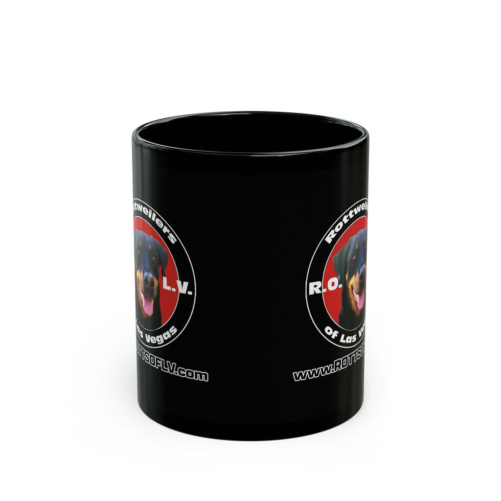 Thumbnail: Limited Edition: Classic ROLV Logo - Black Mug (11oz, 15oz)
