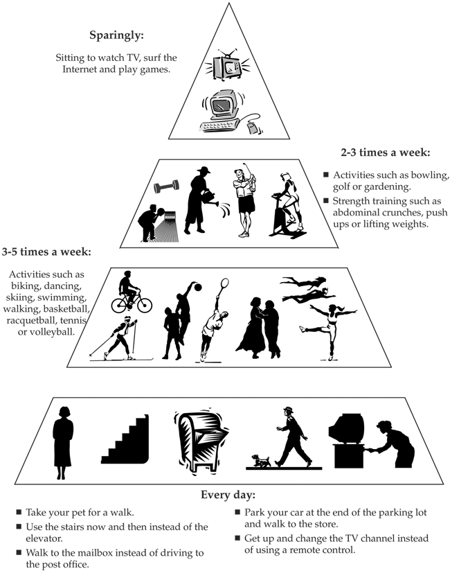physical activity chart