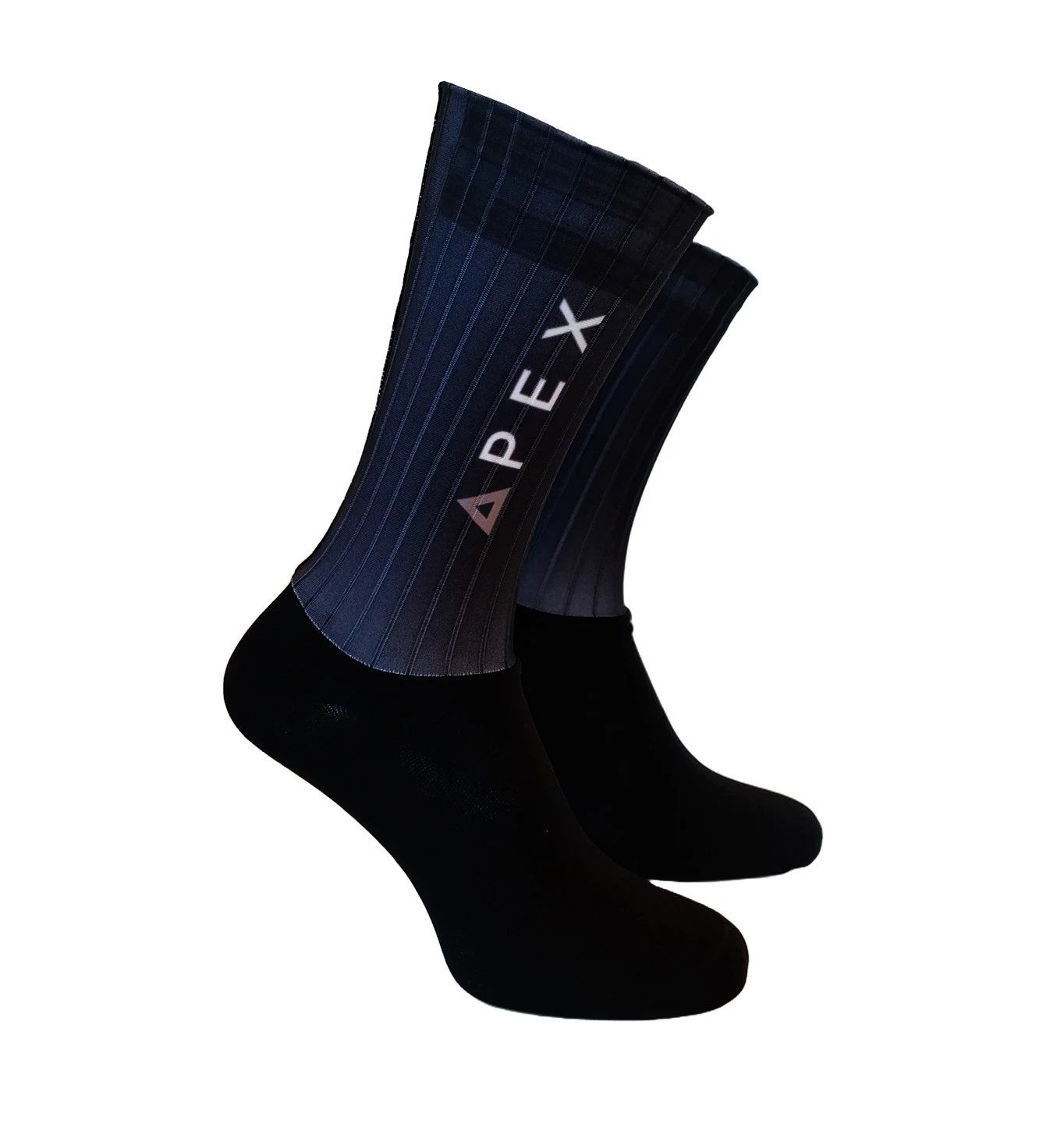 APEX Aero Racer Cycling Socks - Black