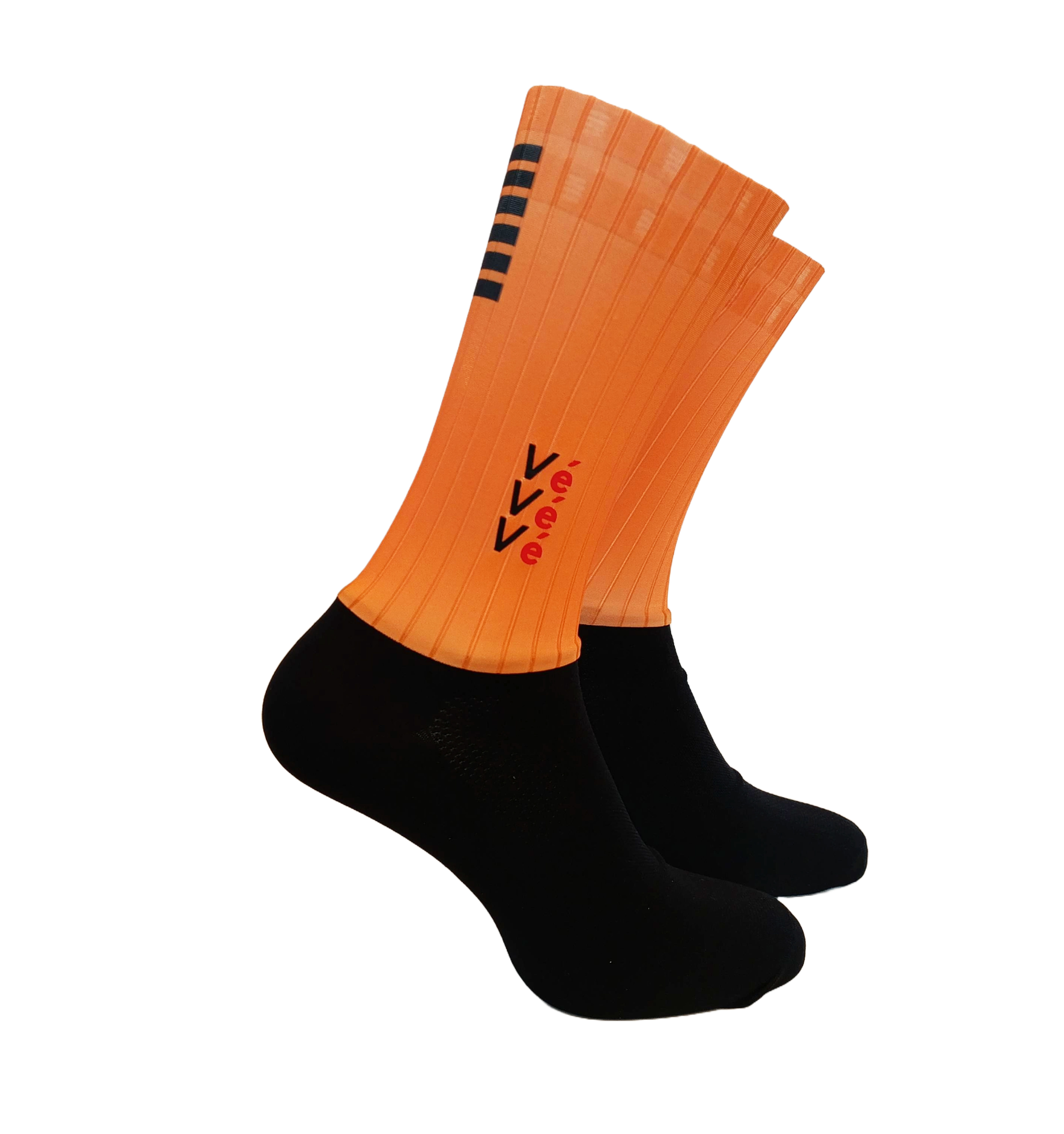 Pro Aero Racer Cycling Socks - Orange