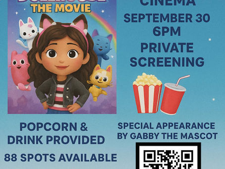 🍿🎥✮⋆˙Gabby's DollHouse Movie Night!