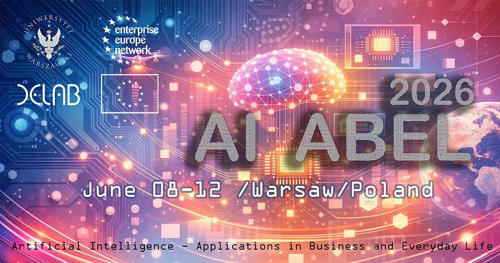 AI ABEL 2026 Изкуствен интелект - приложения в бизнеса и ежедневието (виртуално издание)