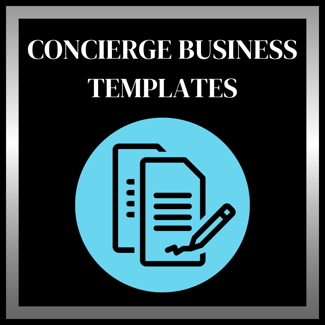 Concierge Business Templates