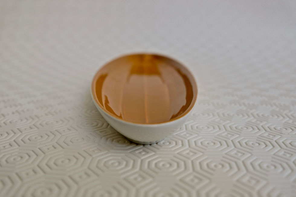 Thumbnail: Poole "Desert Song" Plates (Set of 5)
