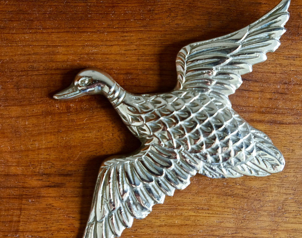 Thumbnail: Trio of Flying Brass Ducks