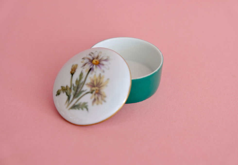 Thumbnail: Vintage Trinket Boxes & Dish (Each)