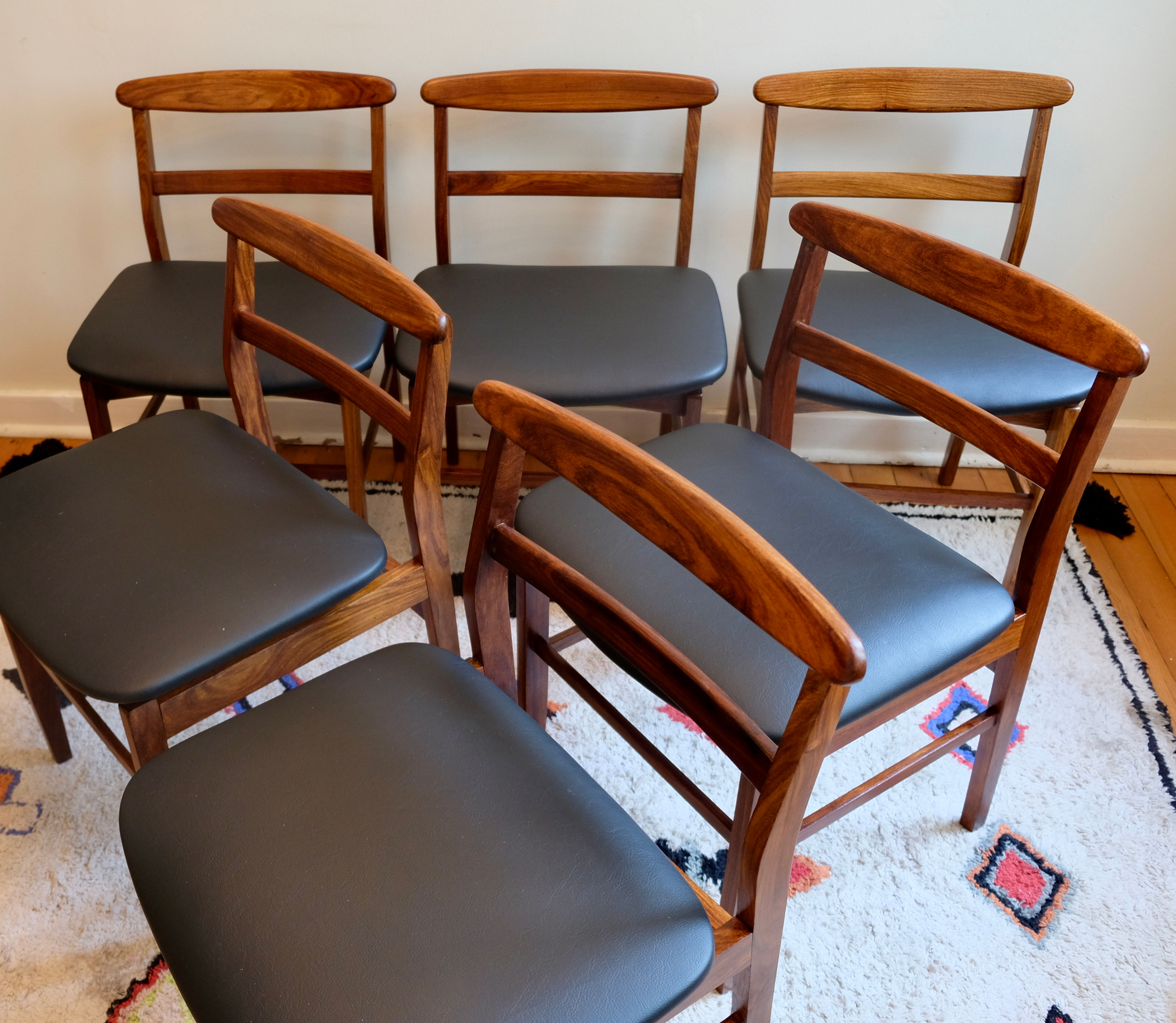 Set of 6 Mid-Century Dining Chairs