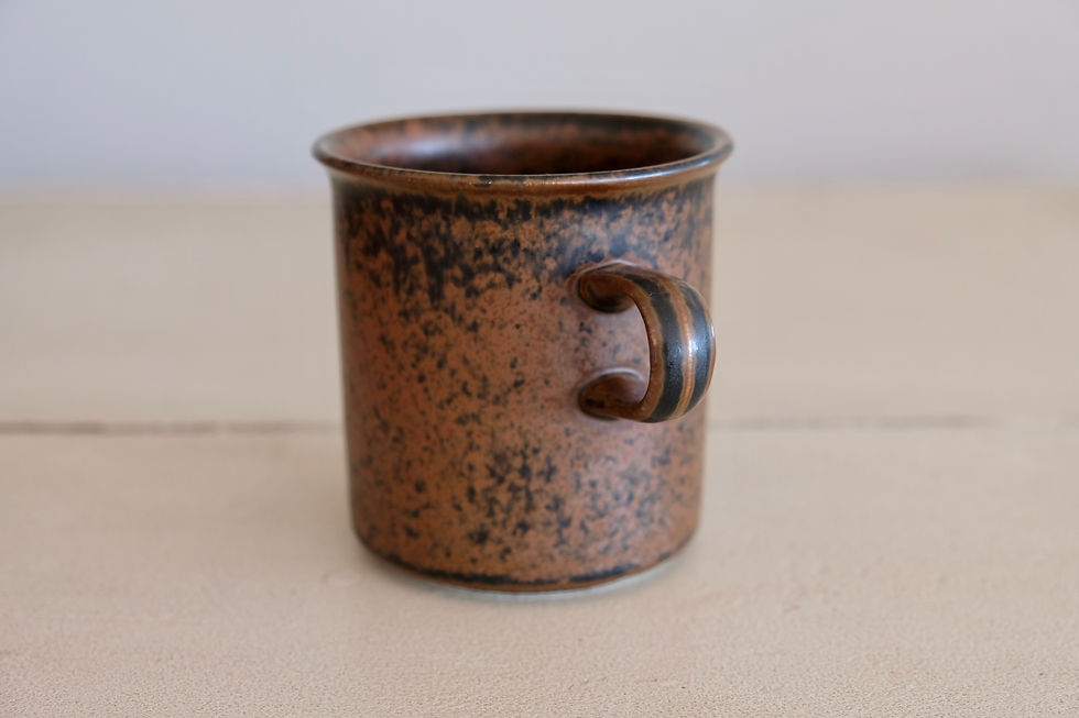 Thumbnail: Arabia "Ruska" Coffee Mugs (Set of 6)