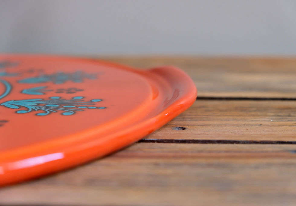 Thumbnail: Large Grünstadt Keramik Platter