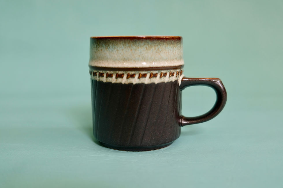 Thumbnail: Retro Denby Coffee Set