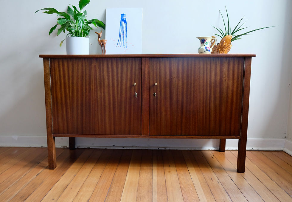 Thumbnail: Mid-Century D.S. Vorster Mini Sideboard
