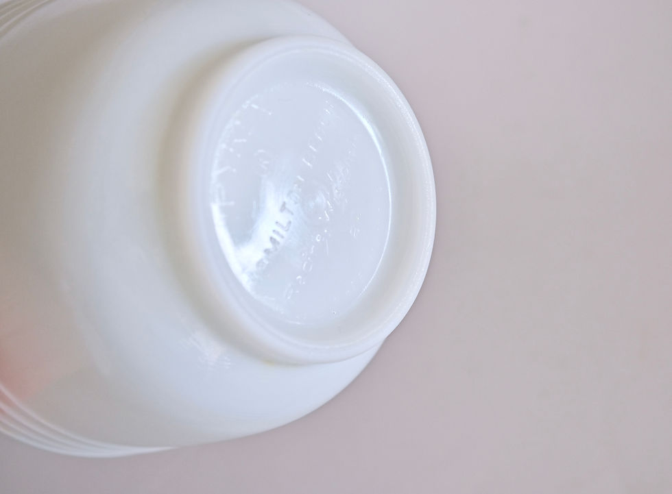 Thumbnail: Vintage Fireking and Pyrex Bowls (Each)