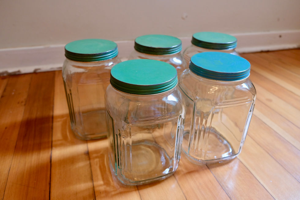 Thumbnail: Large Glass Storage Jars