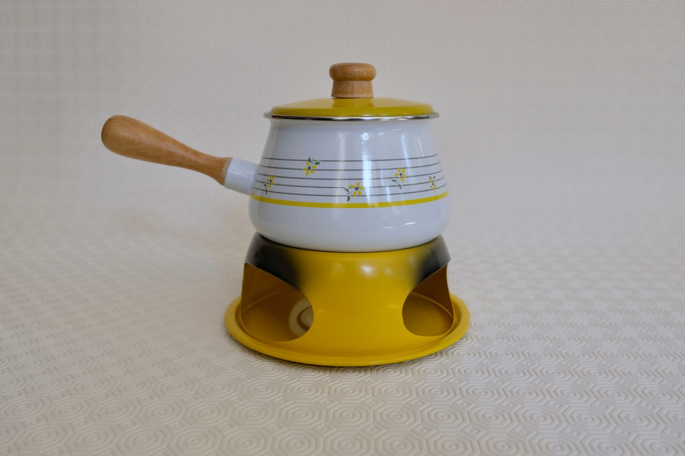 Thumbnail: Vintage Fondue Set