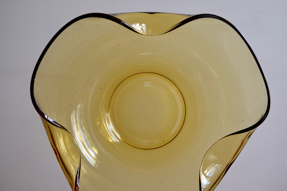 Thumbnail: Amber Glass Bowl