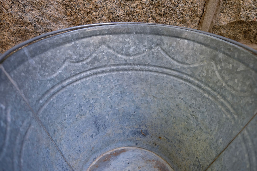 Thumbnail: Vintage Galvanised Steel Buckets (Each)