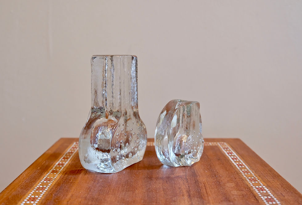 Thumbnail: Georgshütte Art-Glass Bud Vases (Pair)