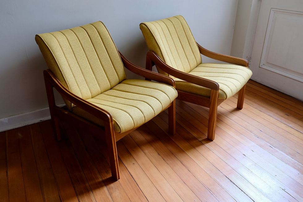 Thumbnail: Retro Occasional Chairs (Pair)