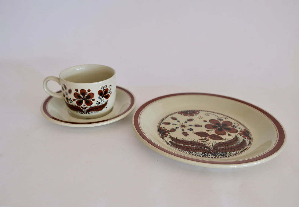 Thumbnail: Figgjo Flint "Hedda" Tea/Side Plates (Set of 6)