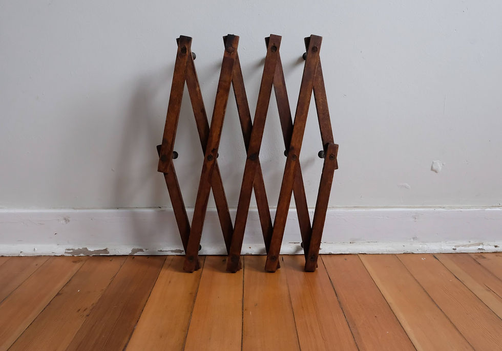 Thumbnail: Accordion Wall Mounted Hat Rack (R600)
