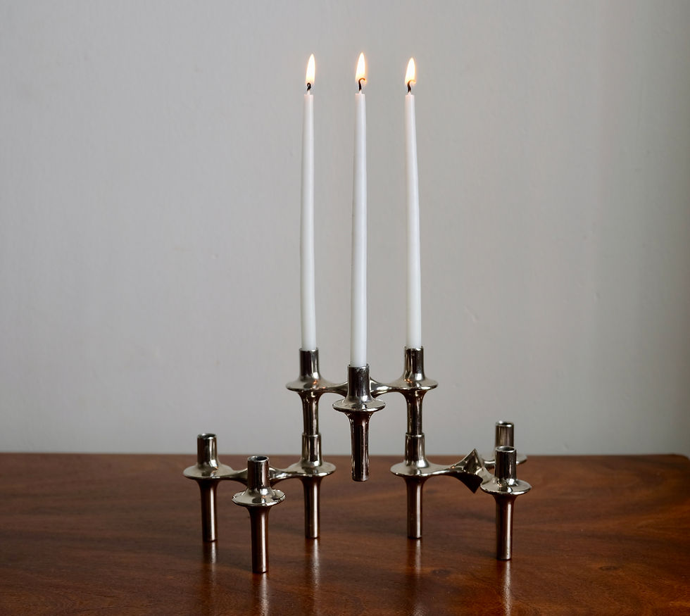Thumbnail: 1960s BMF/Nagal "Orion" Candle Holders (Each)