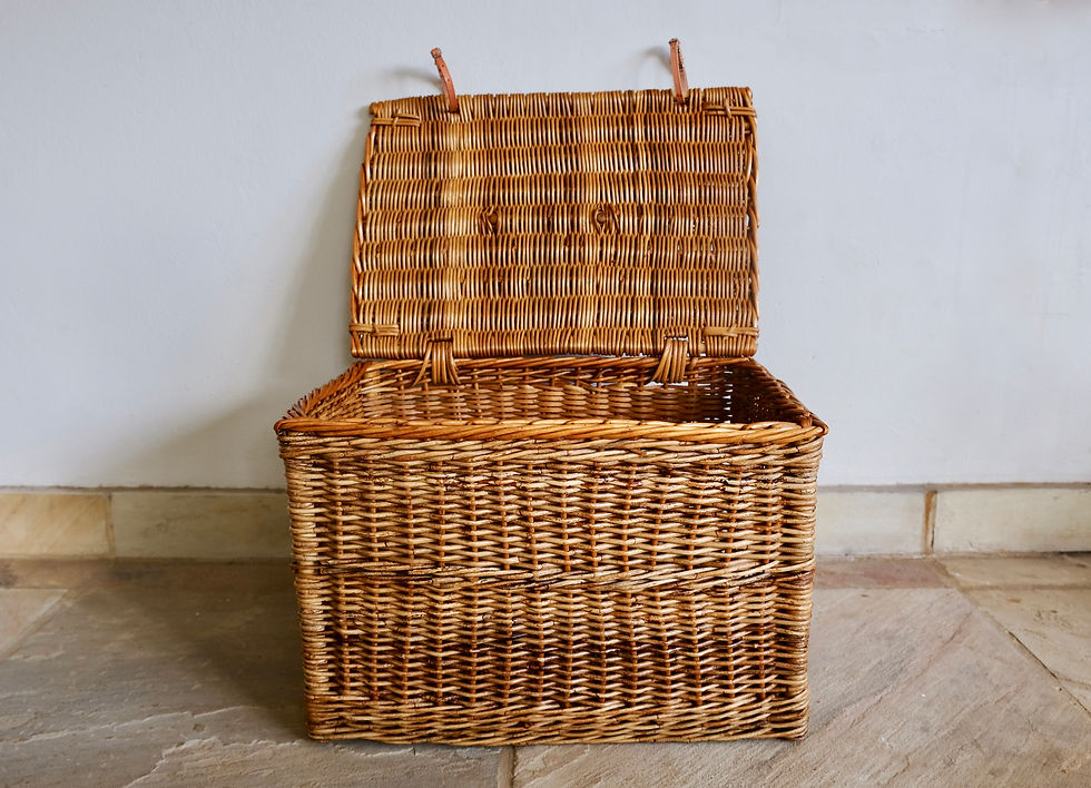 Thumbnail: Vintage Wicker Basket