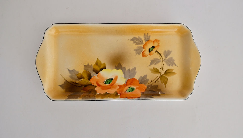 Thumbnail: Vintage China 6-Piece Serving Set