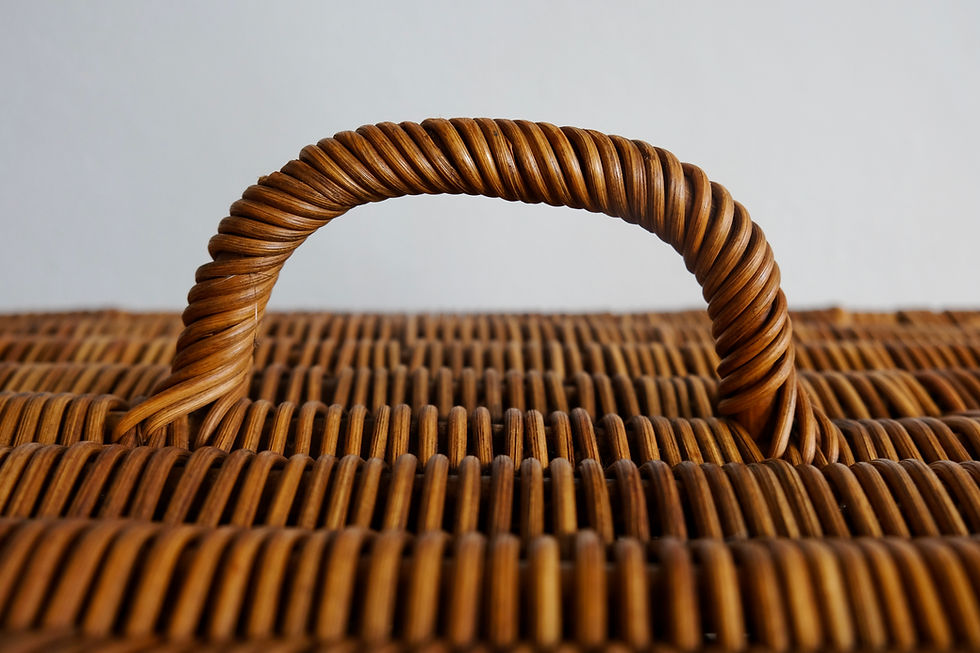 Thumbnail: Vintage Wicker Basket