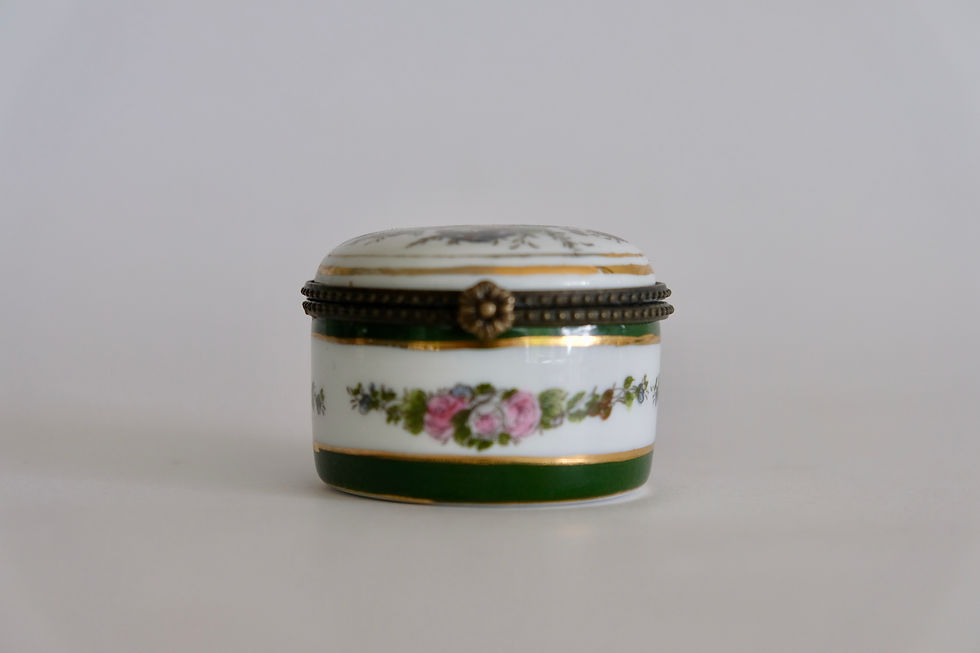 Thumbnail: Vintage Ceramic Pill/Trinket Boxes (Each)