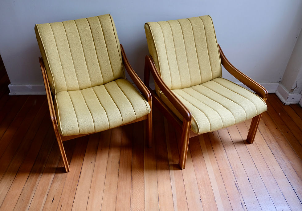 Thumbnail: Retro Occasional Chairs (Pair)