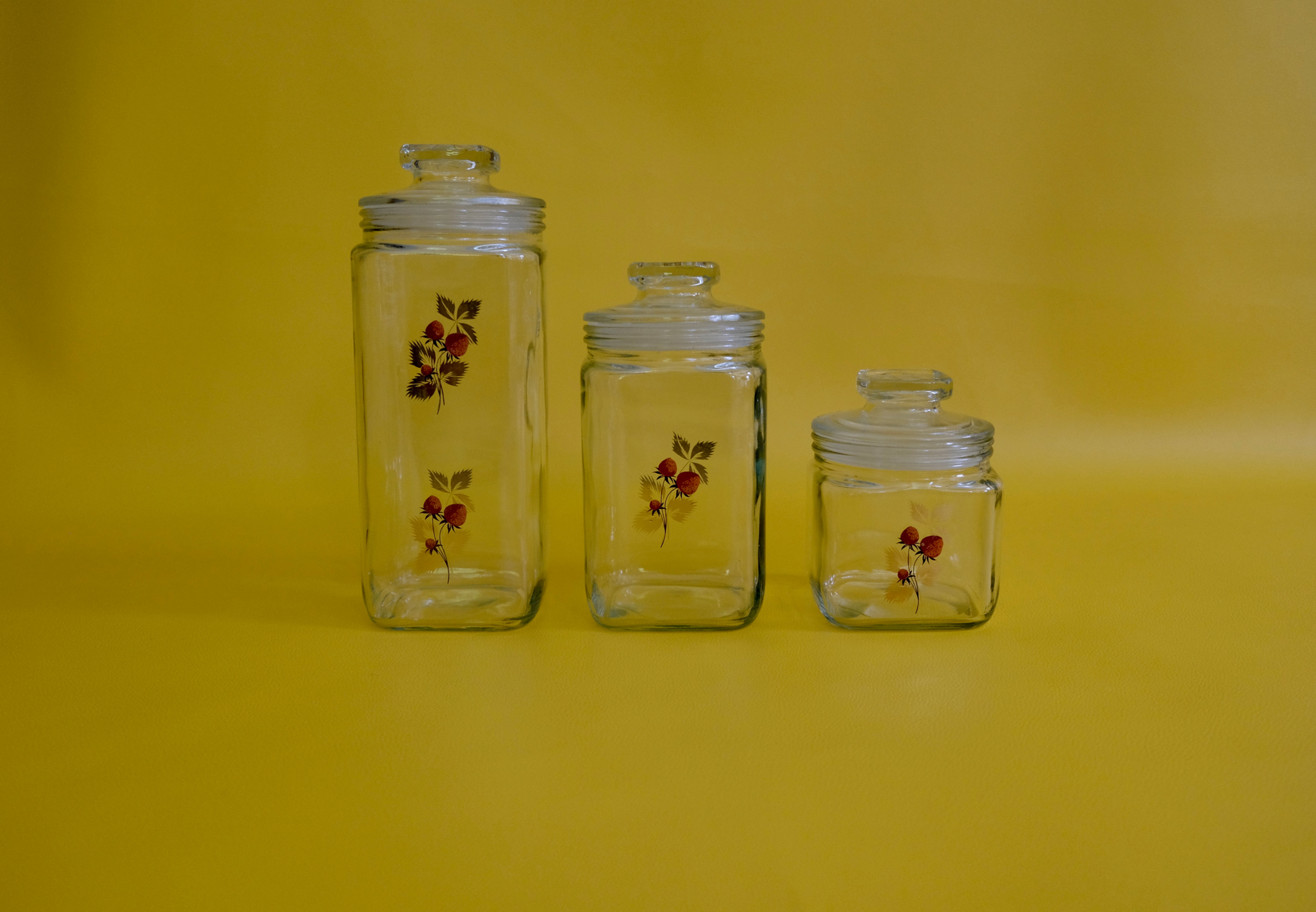Vintage Storage Jars (Set of 3)