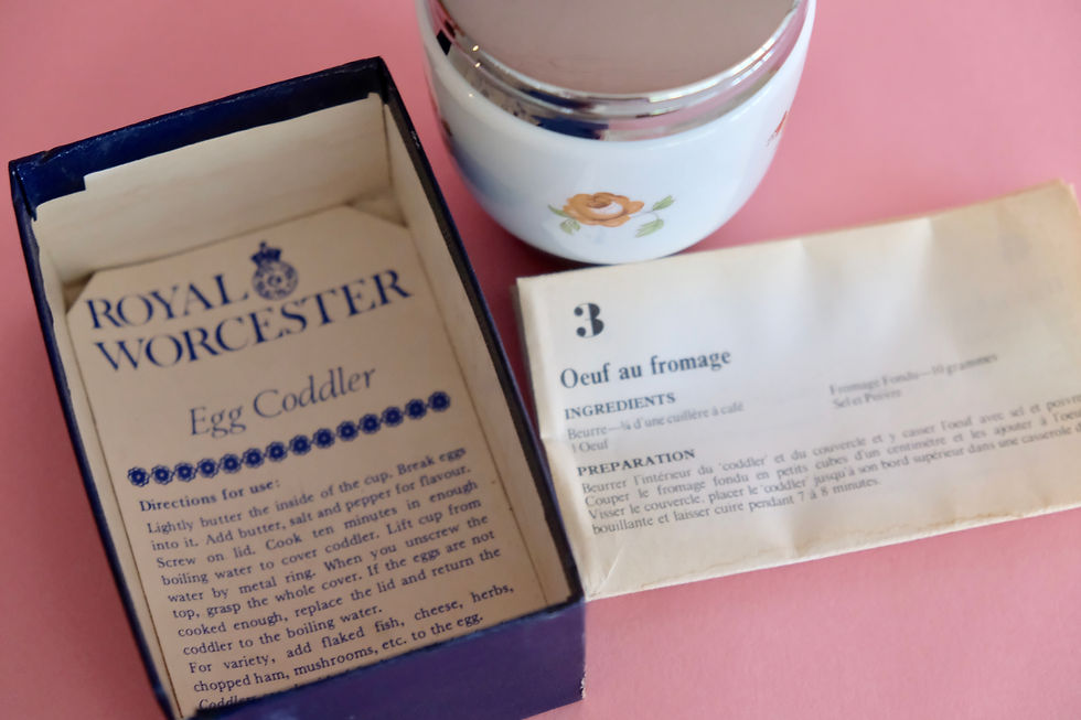 Thumbnail: Vintage "Royal Worcester" Coddlers