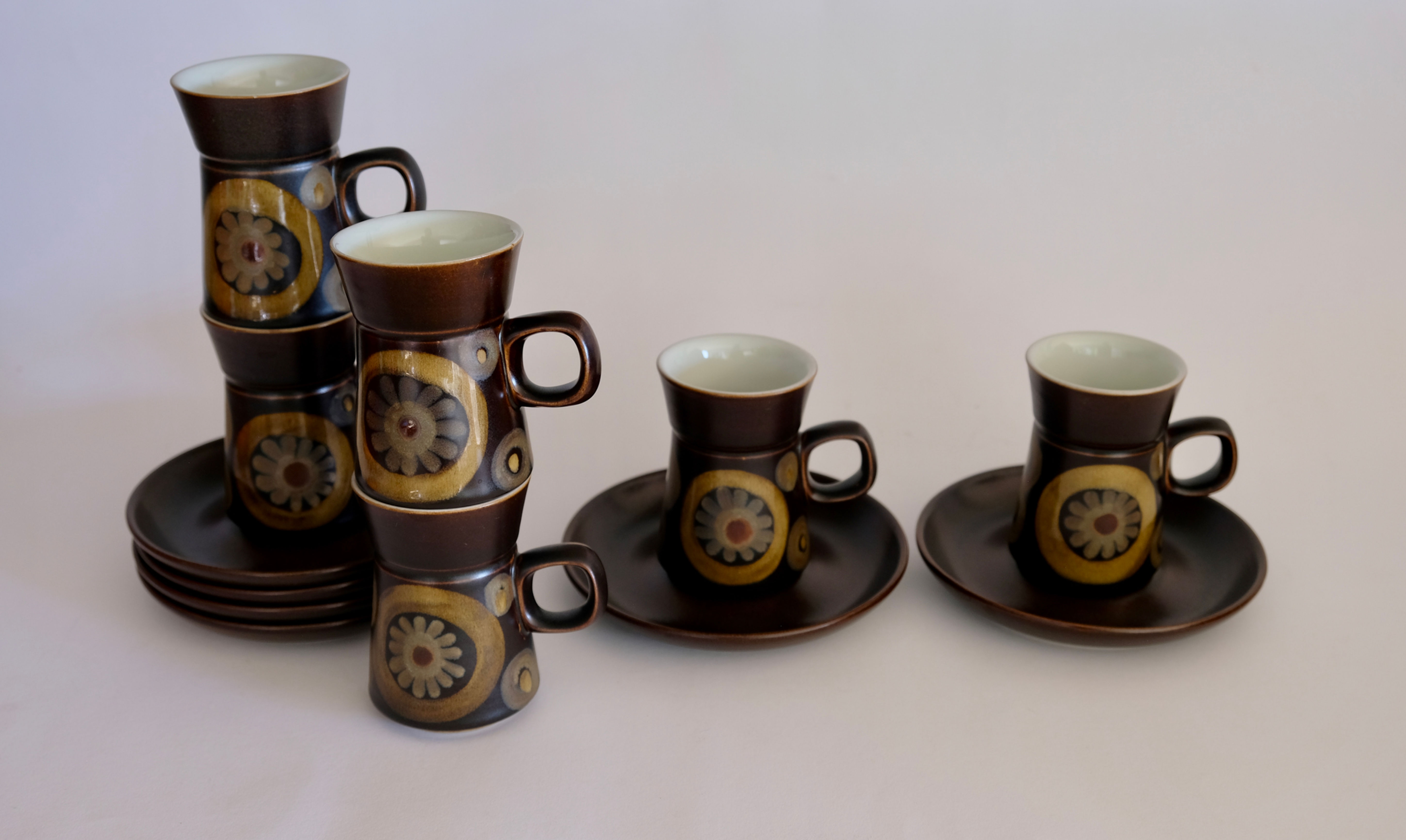 Denby "Arabesque" Mugs (Set of 6)