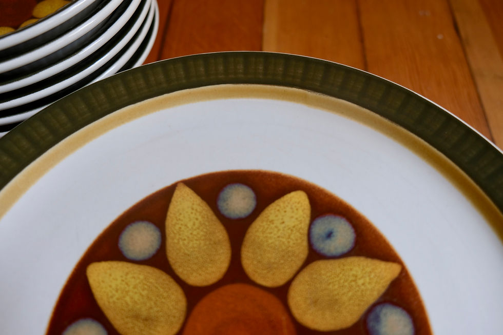 Thumbnail: Japanese Stoneware Dinner Set