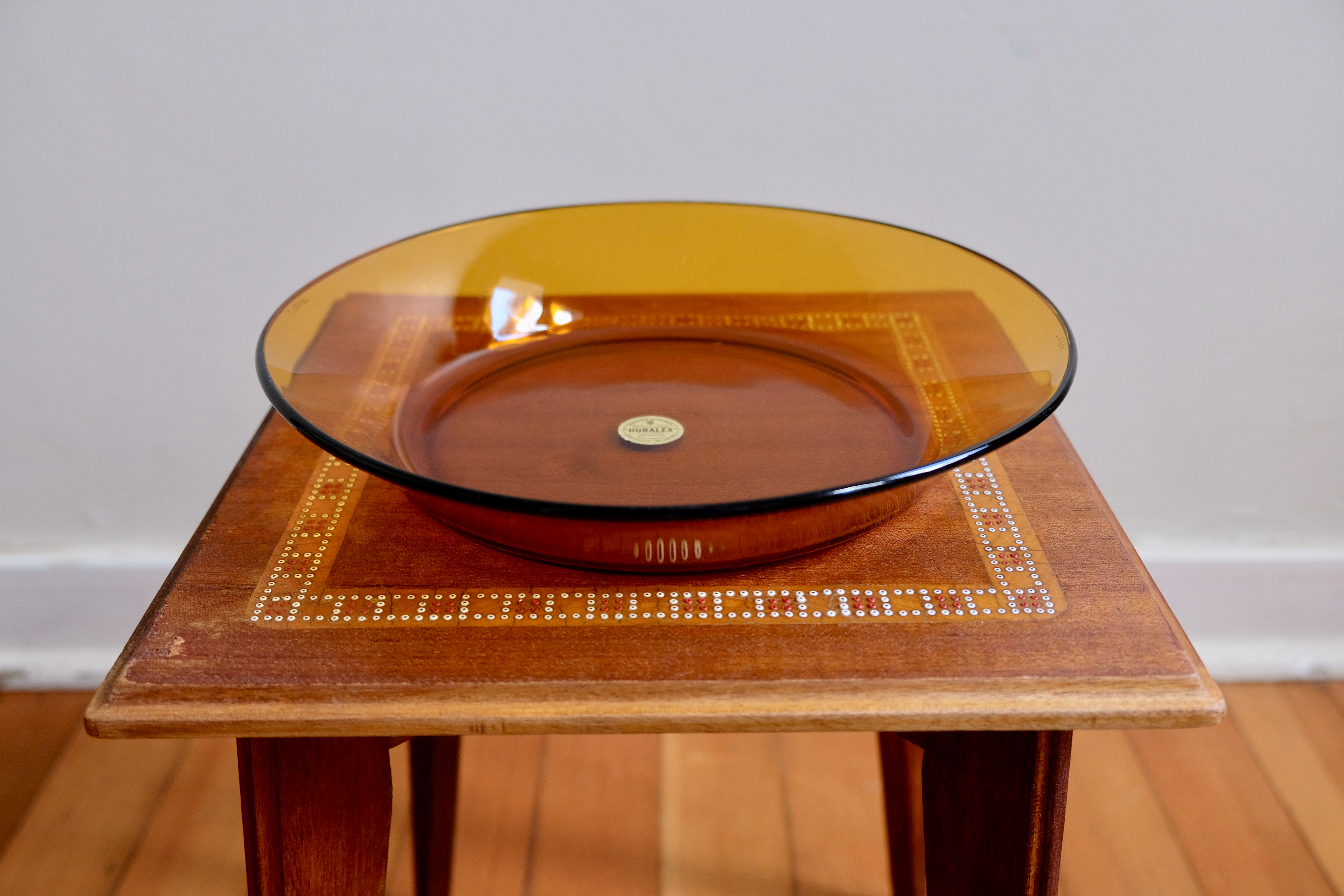 "Duralex" Amber Glass Dish