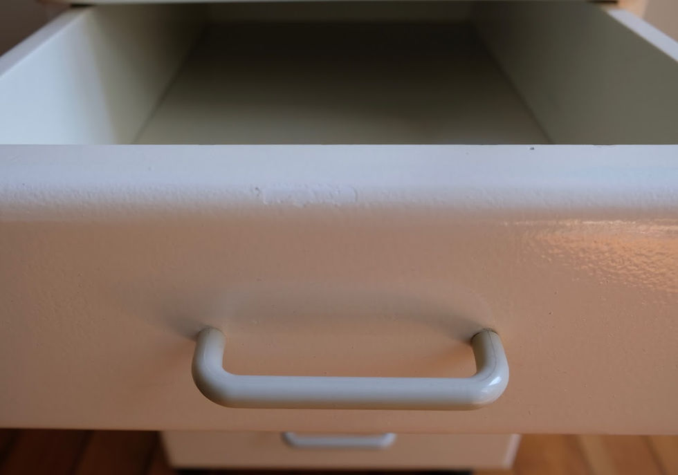 Thumbnail: Set of Retro Drawers on Wheels (R400)