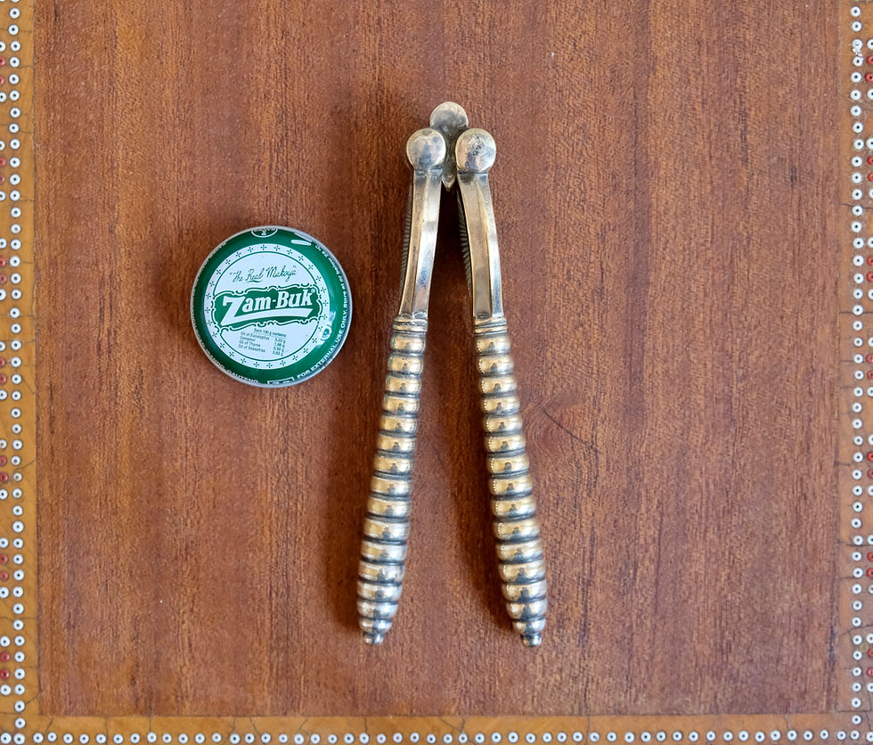 Thumbnail: Vintage Brass Nut Cracker
