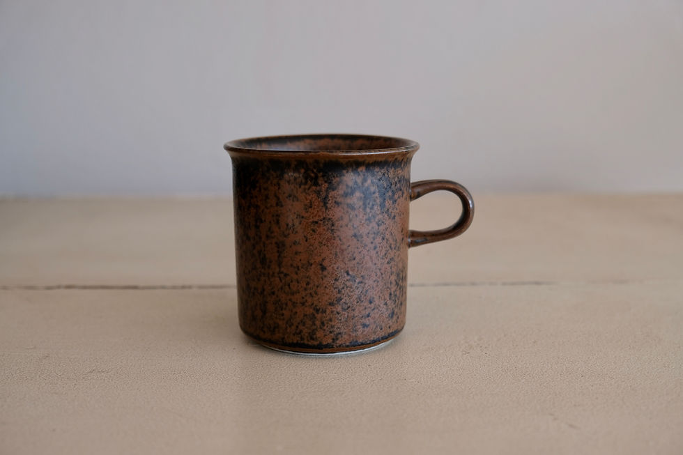 Thumbnail: Arabia "Ruska" Coffee Mugs (Set of 6)