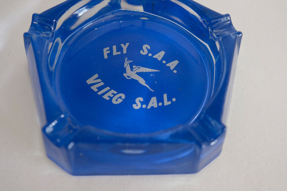 Thumbnail: Vintage Glass SAA Ashtray