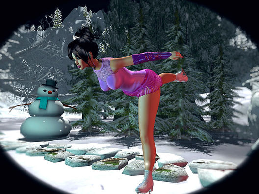 Post No 391: The Mirage of Ice in her Eyes