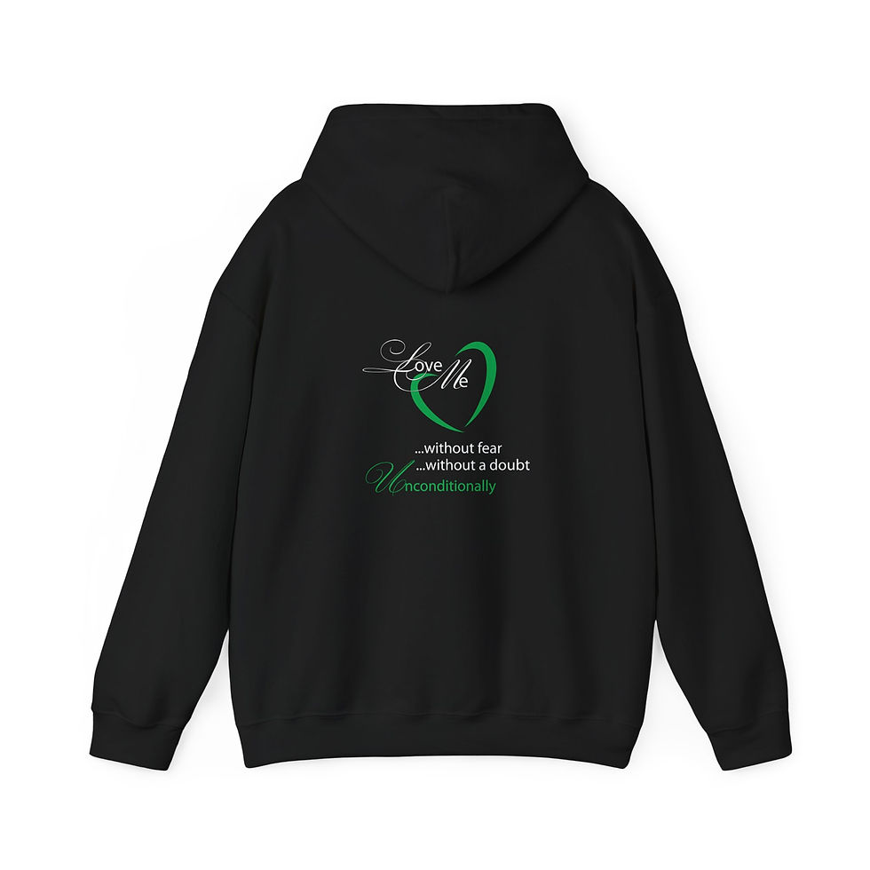 Thumbnail: Heart Chakra Unisex Hooded Sweatshirt