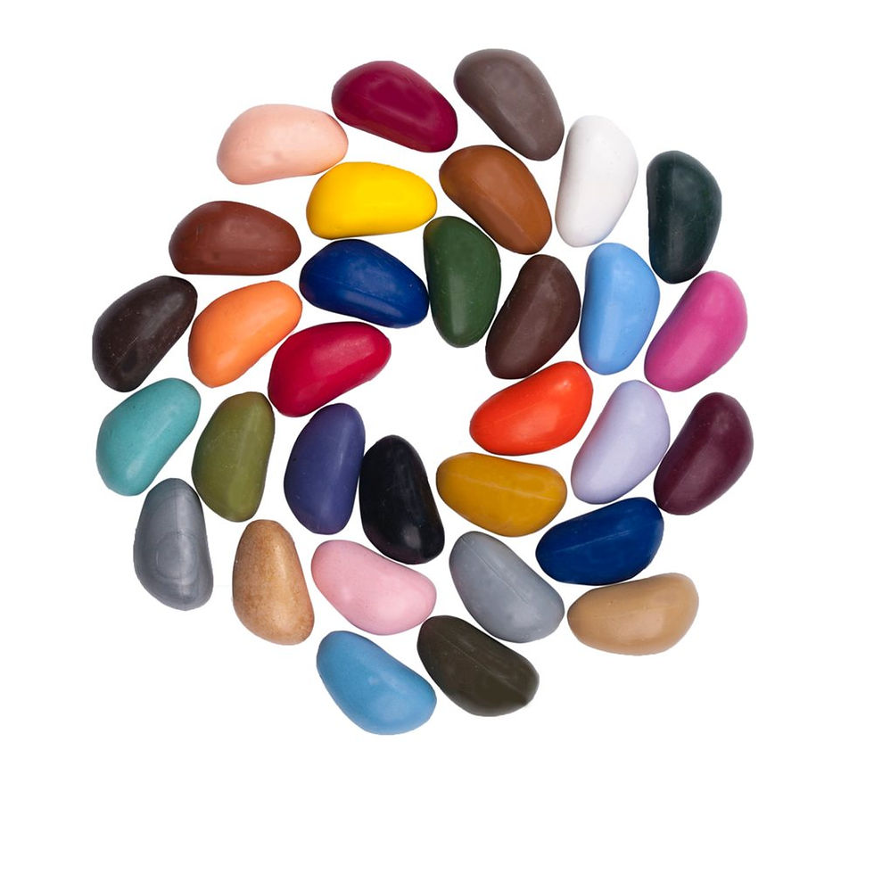 Miniature : Set 32 crayons de cire  Rocks